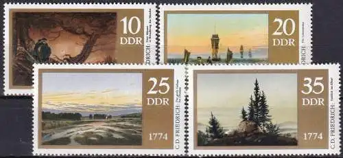 DDR 1974 Mi-Nr. 1958/61 ** MNH