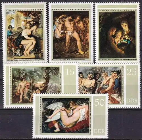 DDR 1977 Mi-Nr. 2229/34 ** MNH