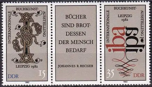 DDR 1982 Mi-Nr. 2697/98 ** MNH