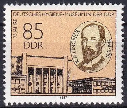 DDR 1987 Mi-Nr. 3089 ** MNH