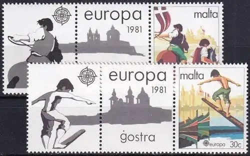 MALTA 1981 Mi-Nr. 628/29 ** MNH - CEPT