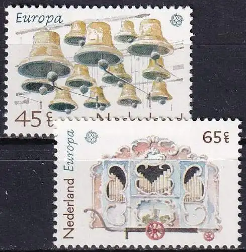 NIEDERLANDE 1981 Mi-Nr. 1186/87 ** MNH - CEPT
