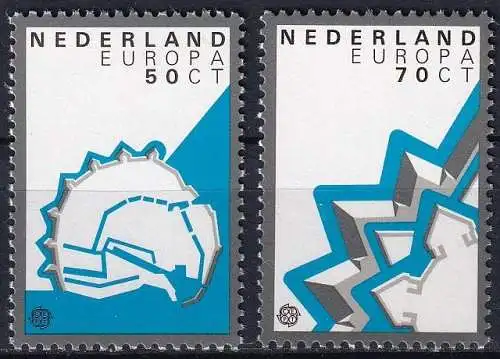 NIEDERLANDE 1982 Mi-Nr. 1219/20 **  MNH - CEPT