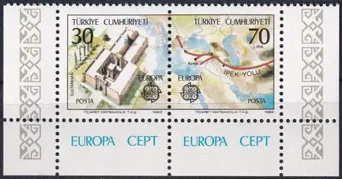 TÜRKEI 1982 Mi-Nr. 2600/01 ** MNH - CEPT