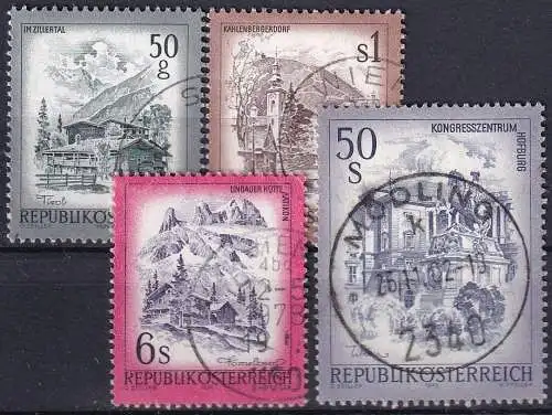 ÖSTERREICH 1975 Mi-Nr. 1475/78 o used