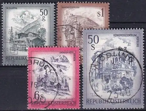 ÖSTERREICH 1975 Mi-Nr. 1475/78 o used