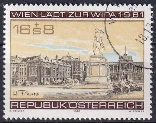 ÖSTERREICH 1980 Mi-Nr. 1662 o used - aus Abo