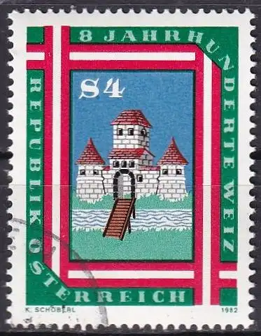 ÖSTERREICH 1982 Mi-Nr. 1709 o used - aus Abo