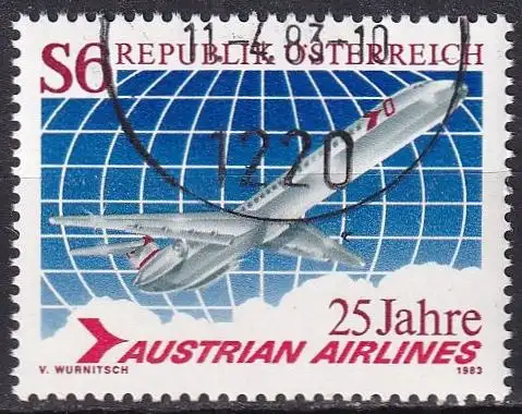 ÖSTERREICH 1983 Mi-Nr. 1734 o used - aus Abo