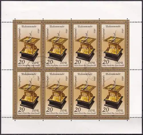 DDR 1983 Mi-Nr. 2798 Kleinbogen o used - aus Abo