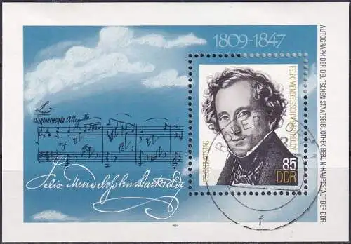 DDR 1984 Mi-Nr. Block 76 o used - aus Abo