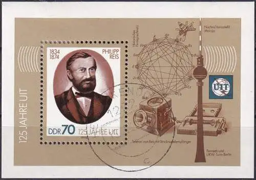 DDR 1990 Mi-Nr. Block 101 o used - aus Abo