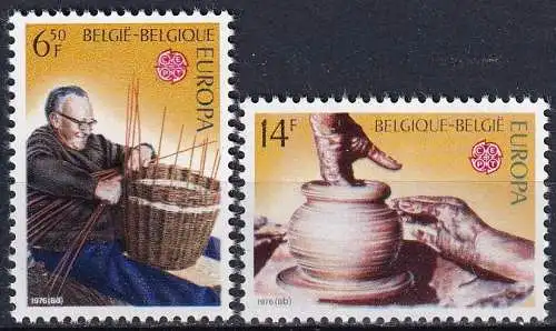 BELGIEN 1976 Mi-Nr. 1857/58 ** MNH - CEPT