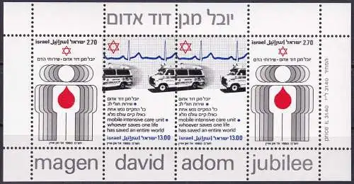 ISRAEL 1980 Mi-Nr. Block 19 ** MNH