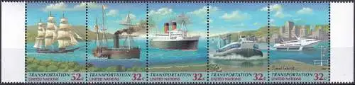 UNO NEW YORK 1997 Mi-Nr. 741/45 ** MNH