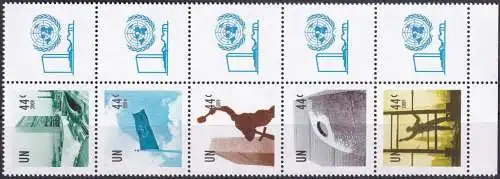 UNO NEW YORK 2009 Mi-Nr. 1149/53 ** MNH