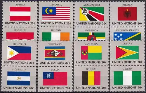 UNO NEW YORK 1982 Mi-Nr. 397/12 ** MNH