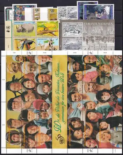 UNO WIEN 1995 Mi-Nr. 178-201 kompletter Jahrgang/complete year set ** MNH