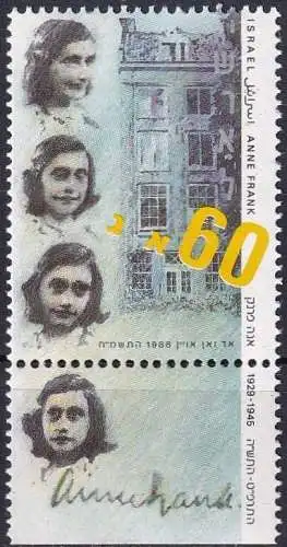 ISRAEL 1988 Mi-Nr. 1090 ** MNH