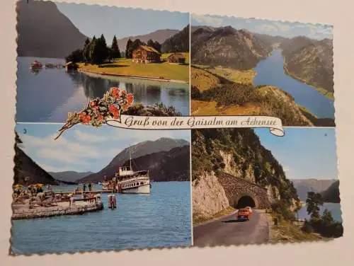 Gruß von der Gaisalm am Achensee