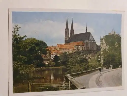 Görlitz - Prager Straße mit Blick zur Peterskirche