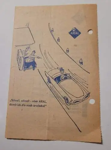 Aral Tankstelle- Markdorf Baden - 15.05.1959