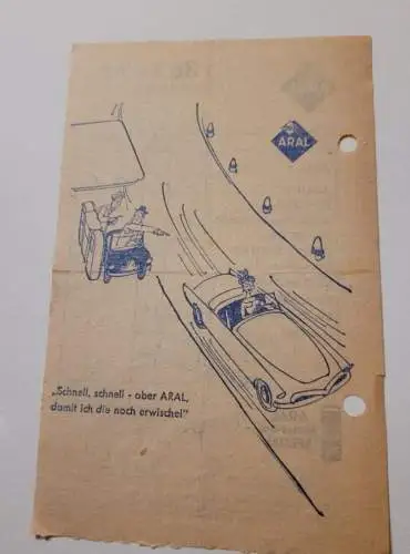 Aral Tankstelle- Markdorf Baden - 30.03.1959