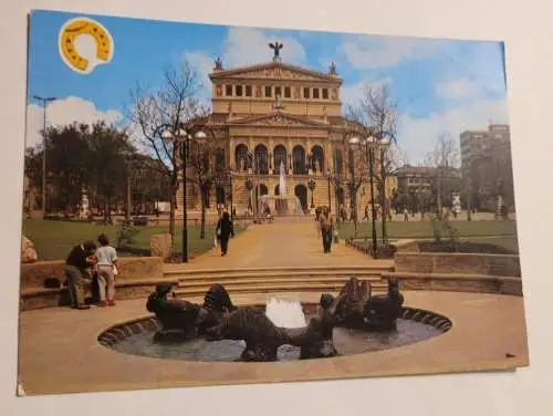 Frankfurt am Main Blick zur Alten Oper