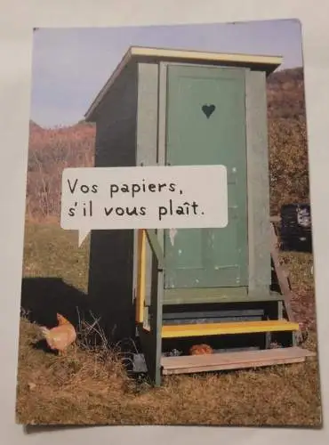 Vos papiers s'il vous plait