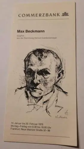 Max Beckmann Graphik 1976