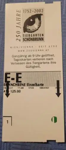 Tiergarten Schönbrunn 2001