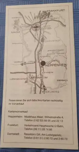 Festspiele in Heppenheim 1978