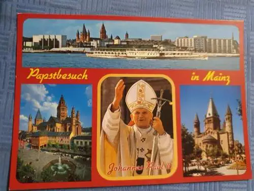 Papstbesuch in Mainz - Johannes Paul II