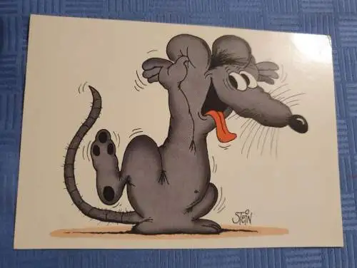 Humorkarte - Freche Ratte