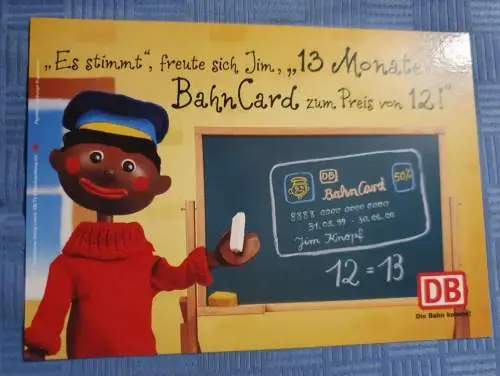 DB - Bahncard Werbung