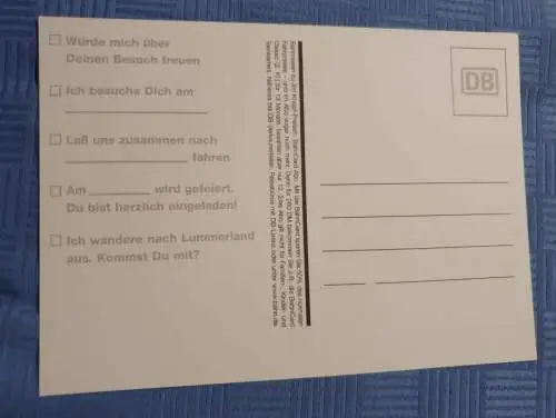 DB - Bahncard Werbung