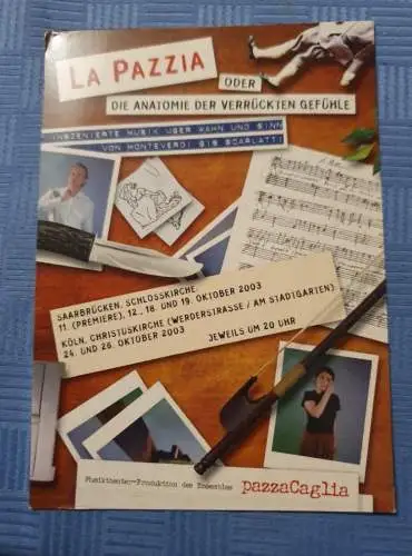 La Pazzia oder Die Anatomie der verrückten Gefühle