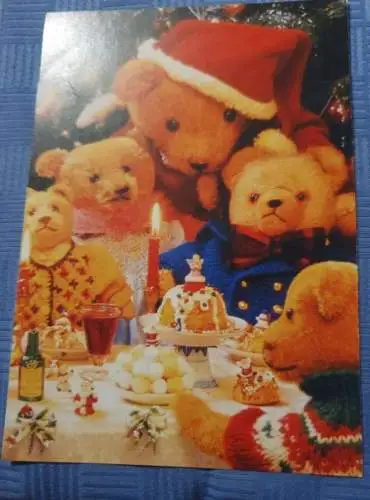Teddybären an Weihnachten