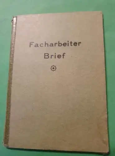 Facharbeiterbrief