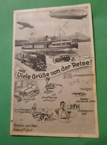 Viele Grüße von der Reise !