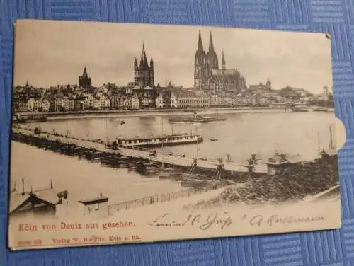 Köln von Deutz aus gesehen