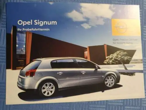 Opel Signum