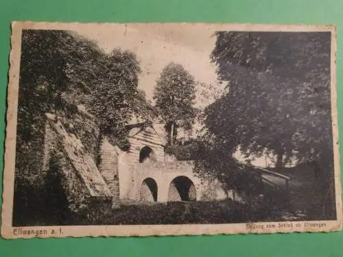 Ellwangen - Eingang zum Schloß