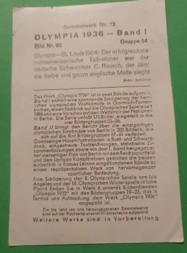 Olympia 1936 - Band 1 - Bild Nr 90 - C. Rausch