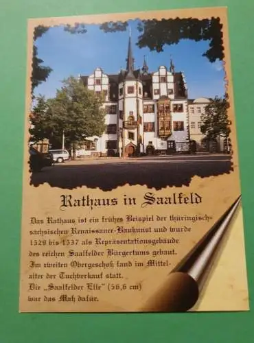 Rathaus in Saalfeld