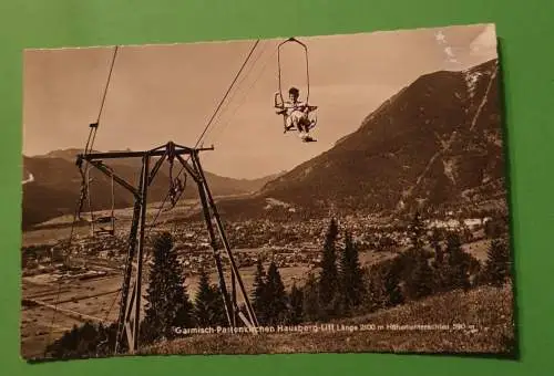 Garmisch Partenkirchen Hausberg-Lift