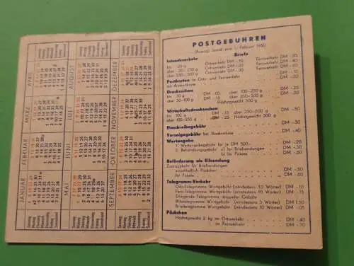 Fleurop - Kalender 1961