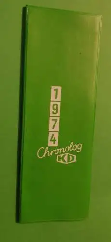 Chronolog KD - 1974