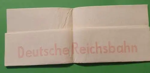 Alte Deutsche Reichsbahn Serviette