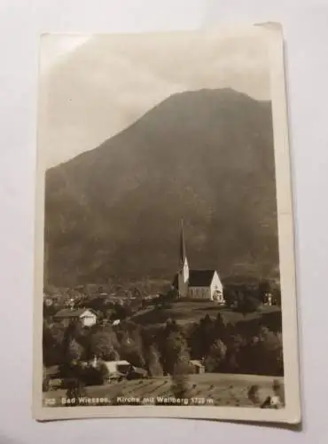 Bad Wiessee - Kirche mit Wallberg